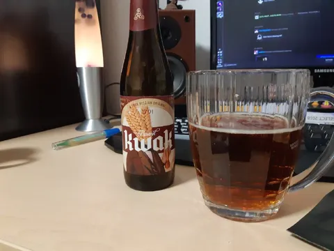 Пиво Kwak на рабочем столе