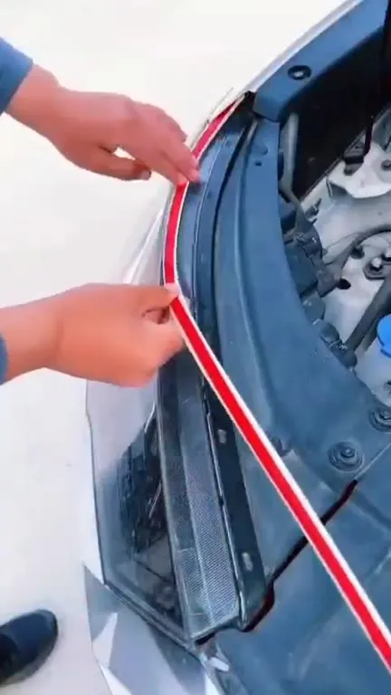 Red LED Strip Starts a Car Fire