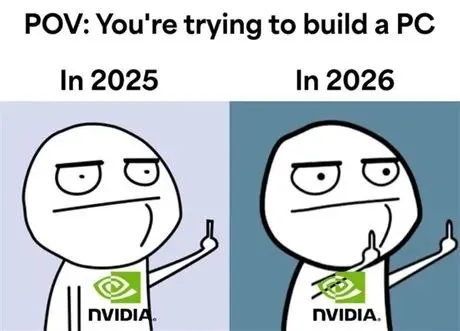 Building a PC in 2025 vs 2026