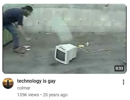 Technology Is Gay
