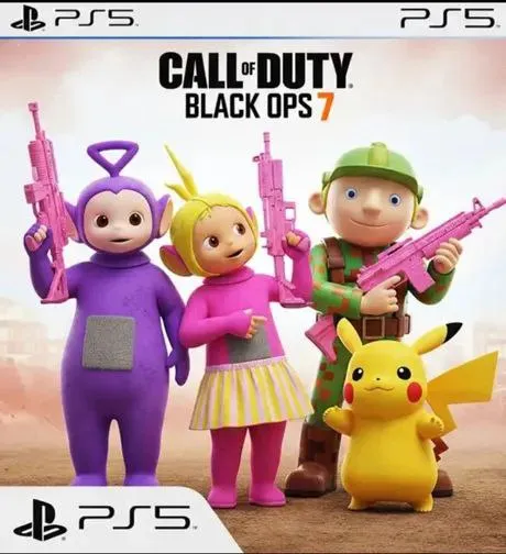 Teletubbies in Call of Duty