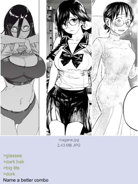 Glasses Dark Hair Big Tits Dork