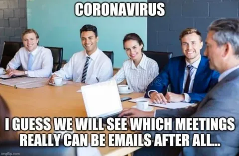 Coronavirus Meeting Can Be Emails