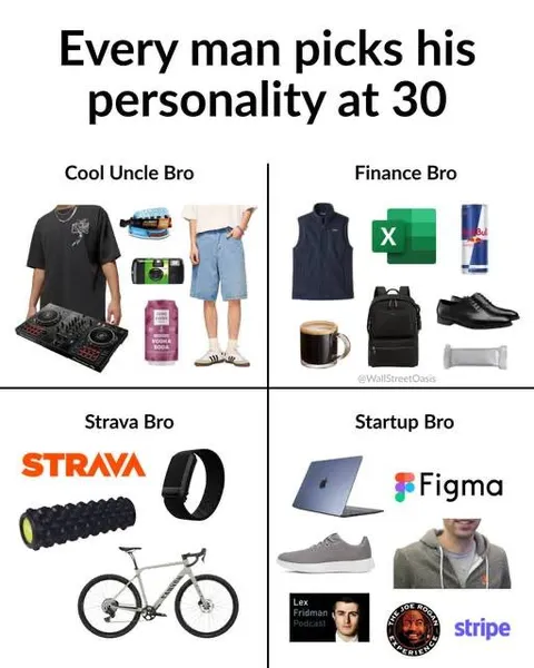 Every Man Picks His Personality at 30