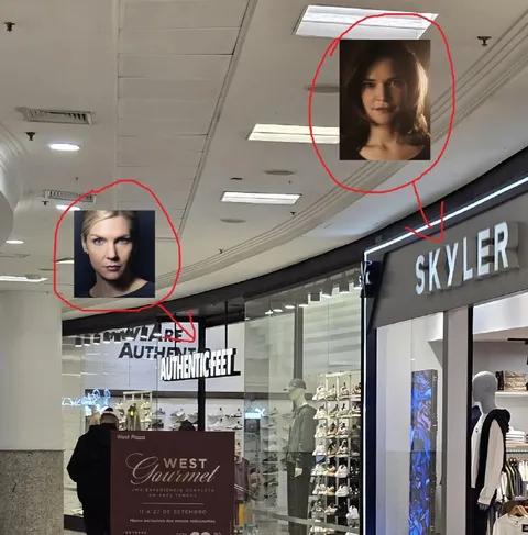 Skyler at the Mall