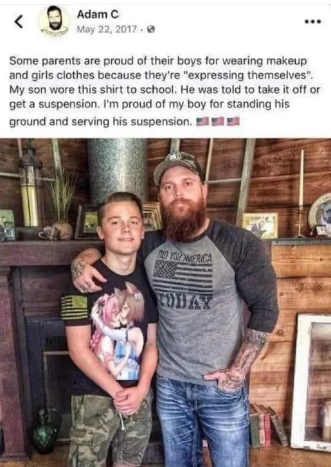 Proud Son Serves Suspension
