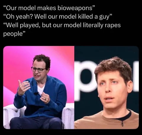 Our Model Literally Rapes People