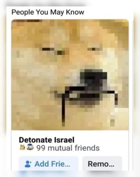 Detonate Israel Suggested Friend