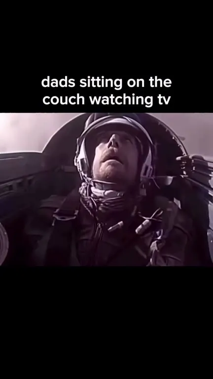 Dads Watching TV Like This