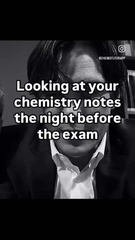 Chemistry Notes Before the Exam