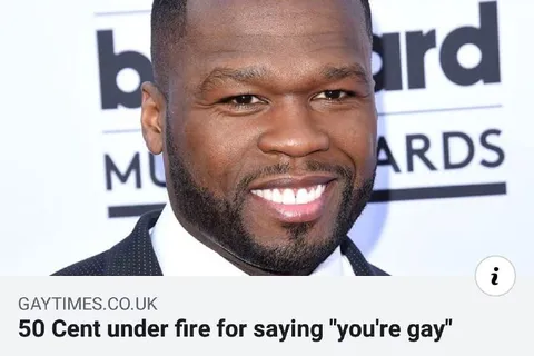 50 Cent Says You're Gay