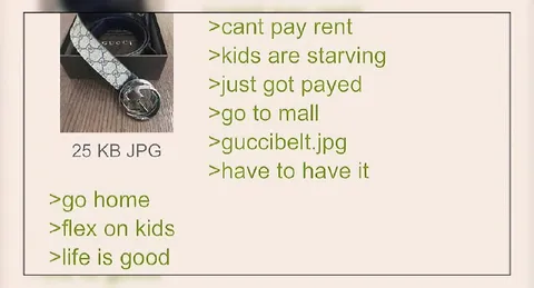 Gucci belt priorities