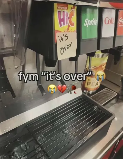 It's Over Soda Fountain