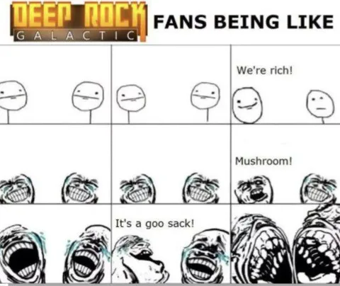 Deep Rock Galactic Fans Being Like