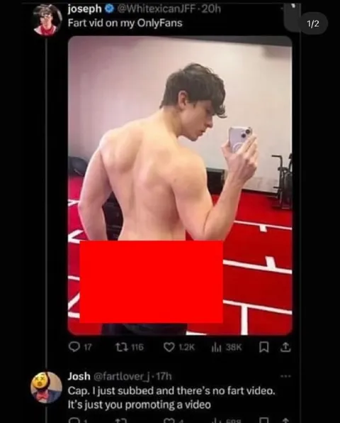 Fake OnlyFans Fart Video