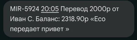 Перевод с неожиданным приветом