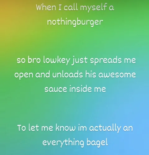 Nothingburger Turns Everything Bagel