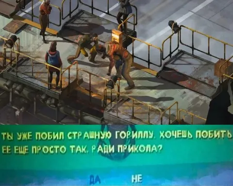 Побить гориллу ради прикола