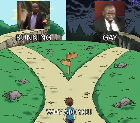 Running or Gay Choice
