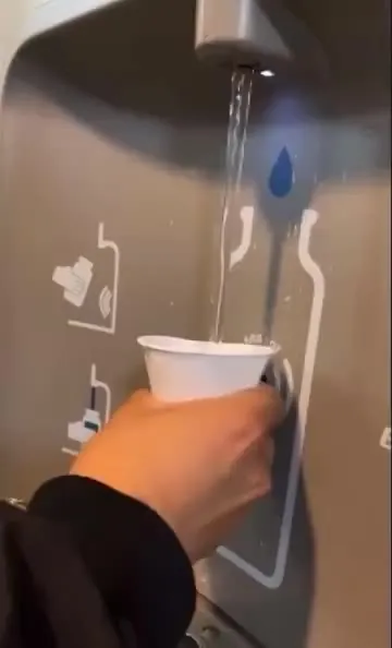 Guy Gives Up on Water