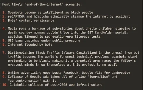 End-of-the-Internet Scenario