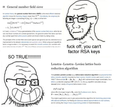 You Can't Factor RSA Keys