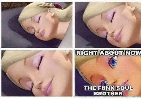 Right About Now the Funk Soul Brother