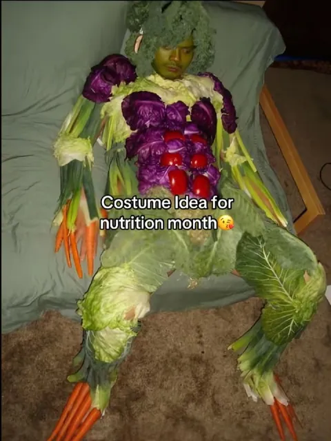 Vegetable Nutrition Month Costume