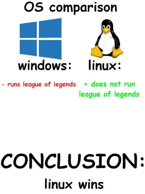 Linux wins OS comparison