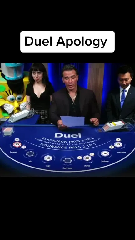 Duel Apology Blackjack Showdown