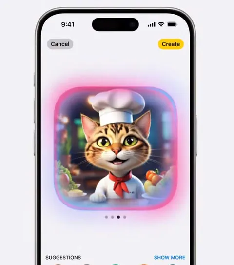 AI-Generated Chef Cat