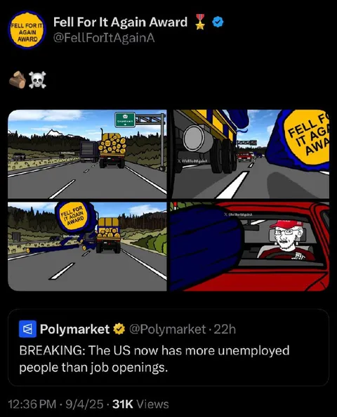 Unemployed People Pass Job Openings