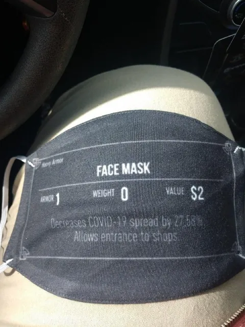 Face Mask Armor Item