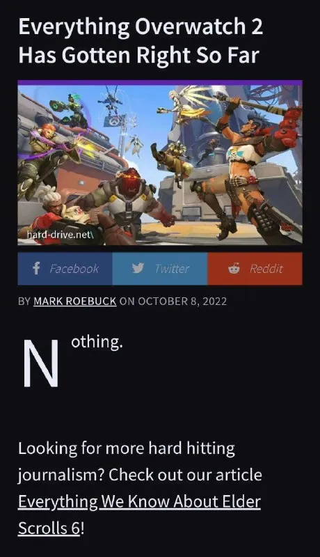 Everything Overwatch 2 Got Right