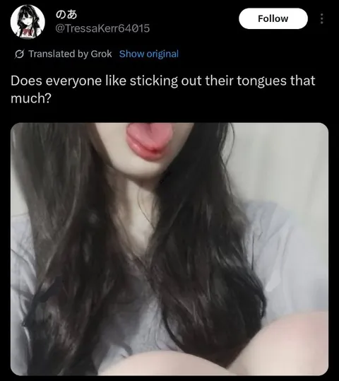 Sticking Out Tongues