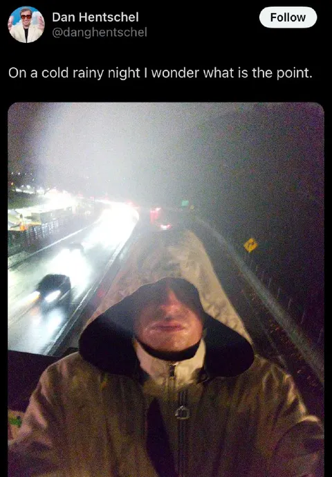 Cold Rainy Night Existential Crisis