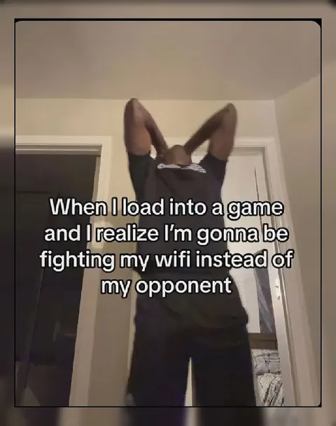 Fighting My WiFi Instead of Opponent