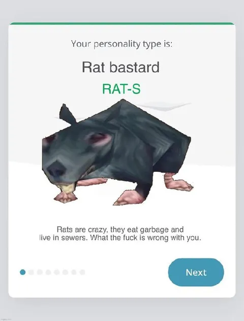 Rat Bastard Personality Test