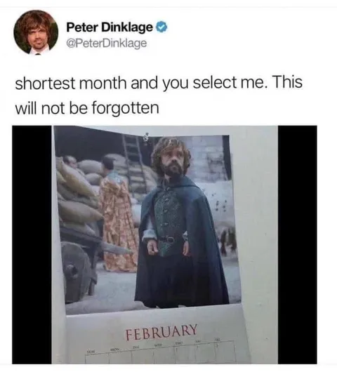February Chooses Tyrion