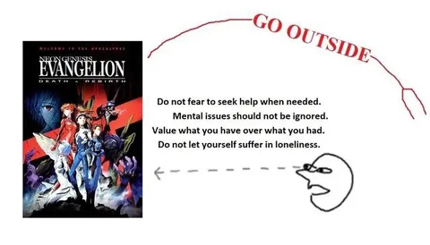 Neon Genesis Evangelion Go Outside
