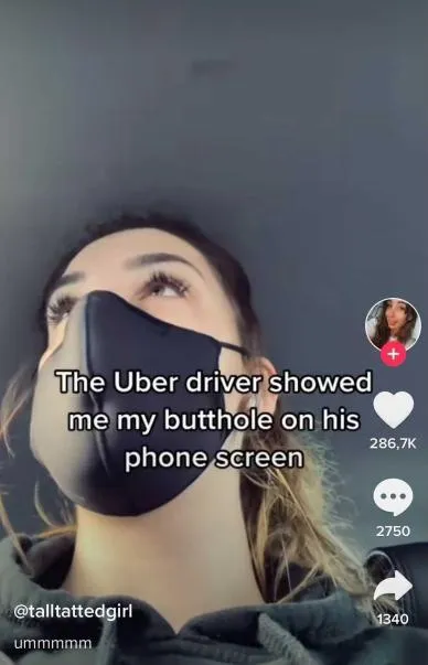Uber Driver Shows His Phone