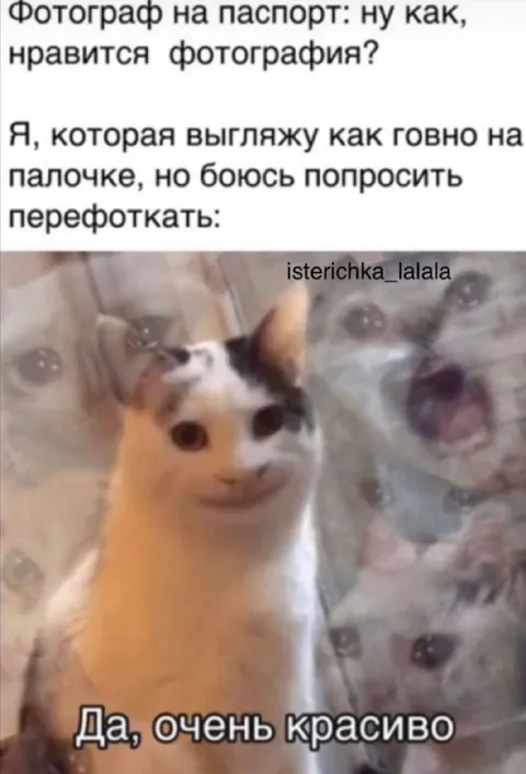 Боюсь попросить перефоткать паспорт