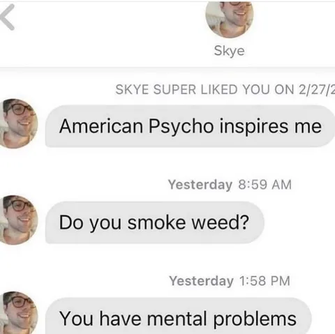 American Psycho Inspires Me