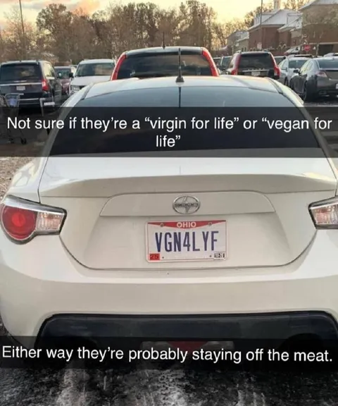 Virgin or Vegan for Life