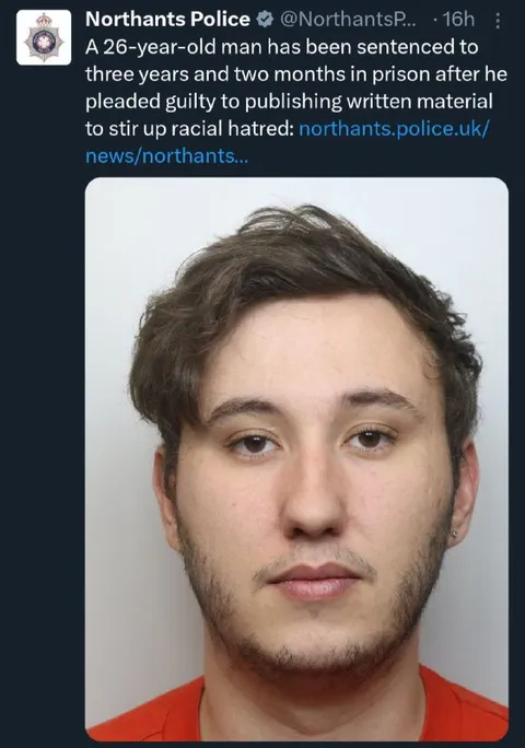 Sentenced for Racial Hatred