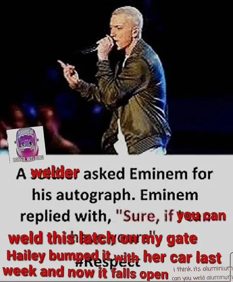 Eminem's Gate Needs Welding