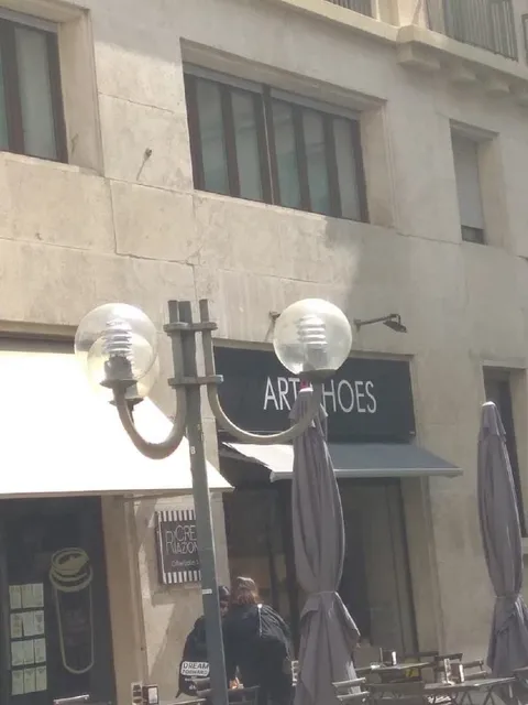 Art Shoes Street Sign