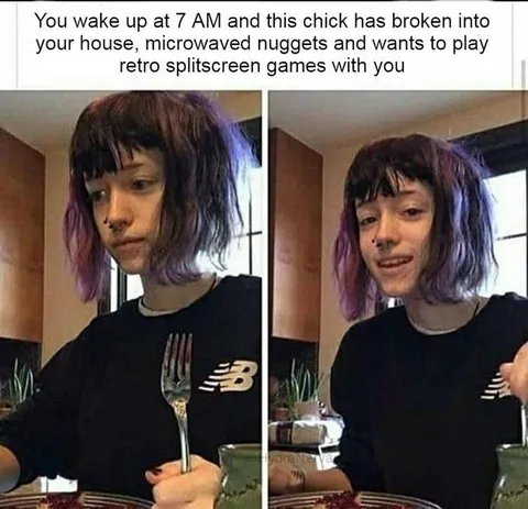 Chick Breaks In for Retro Games