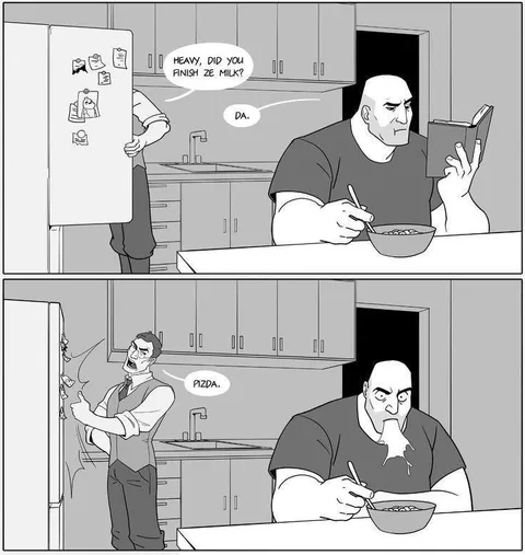 Heavy Finishes the Milk