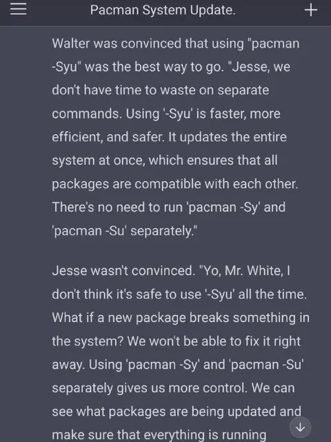 Walter Argues for Pacman Syu